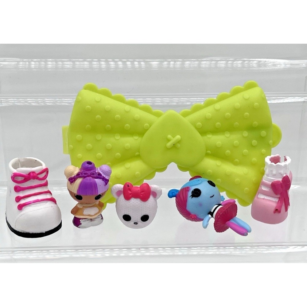 Lalaloopsy Mini Dolls & Replacement Pieces Lot Shoes Pet Hair Bow Accessories